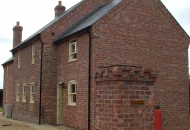 Old large farmhouse or just very good brick match on the extension?? 1